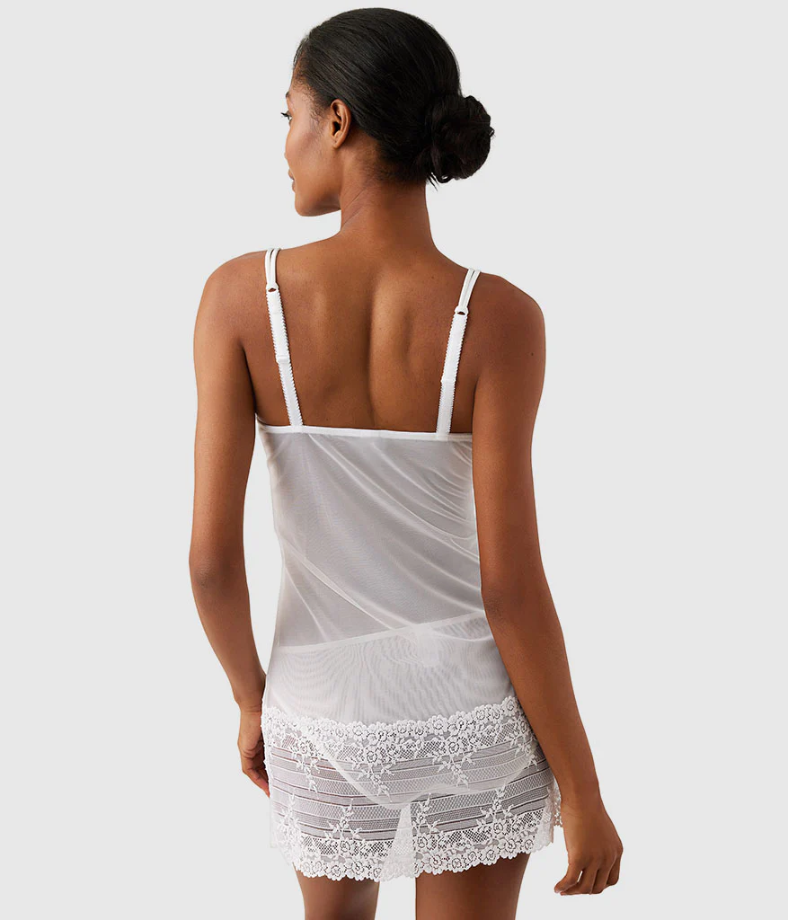 Embrace Lace® Chemise: Delicious White - Image 3